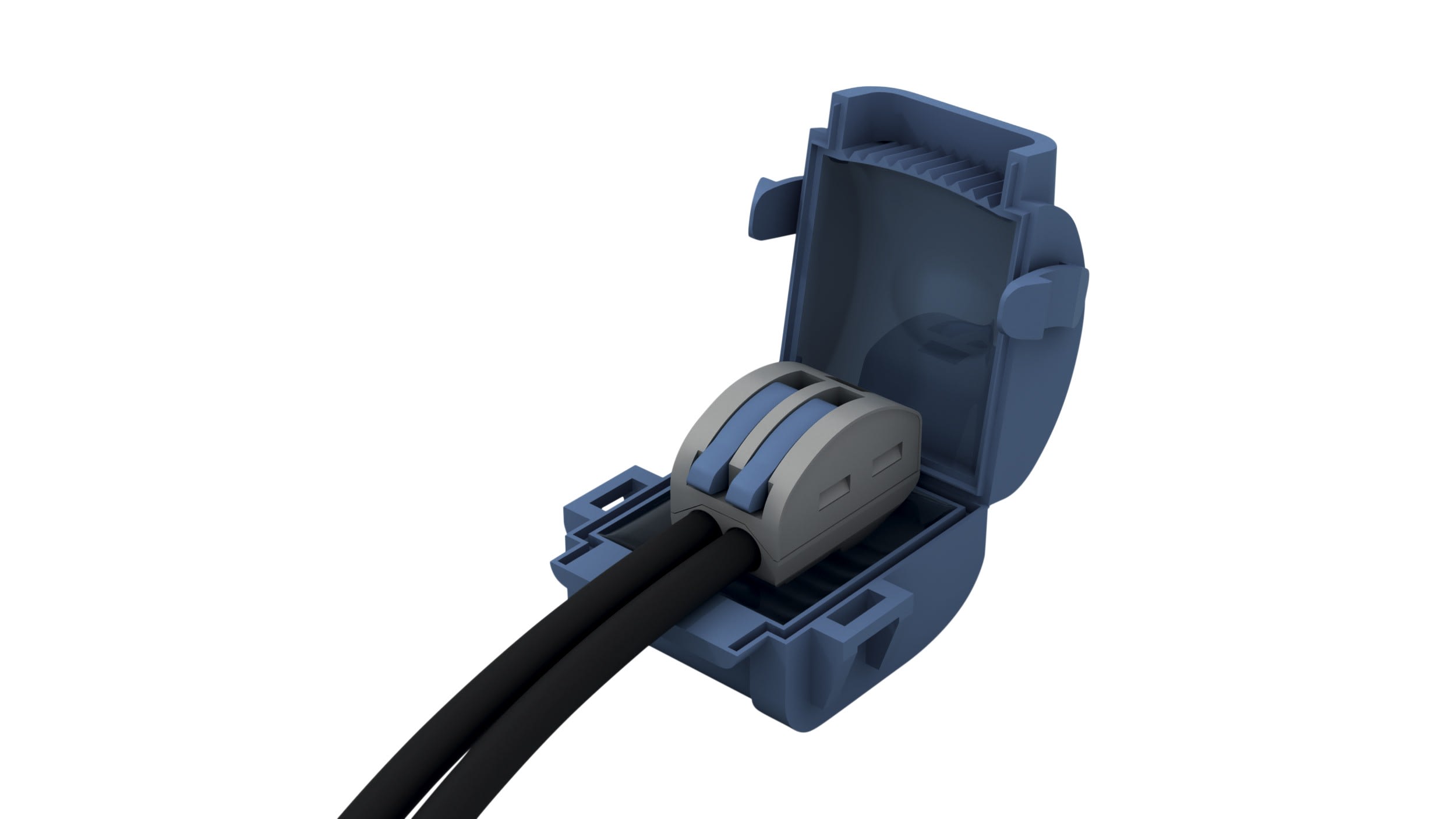 AGI Robur - 2 Mini boite de jonction 0,6kV, 32A IPX8, avec gel isolant et borne rapides, 1x2