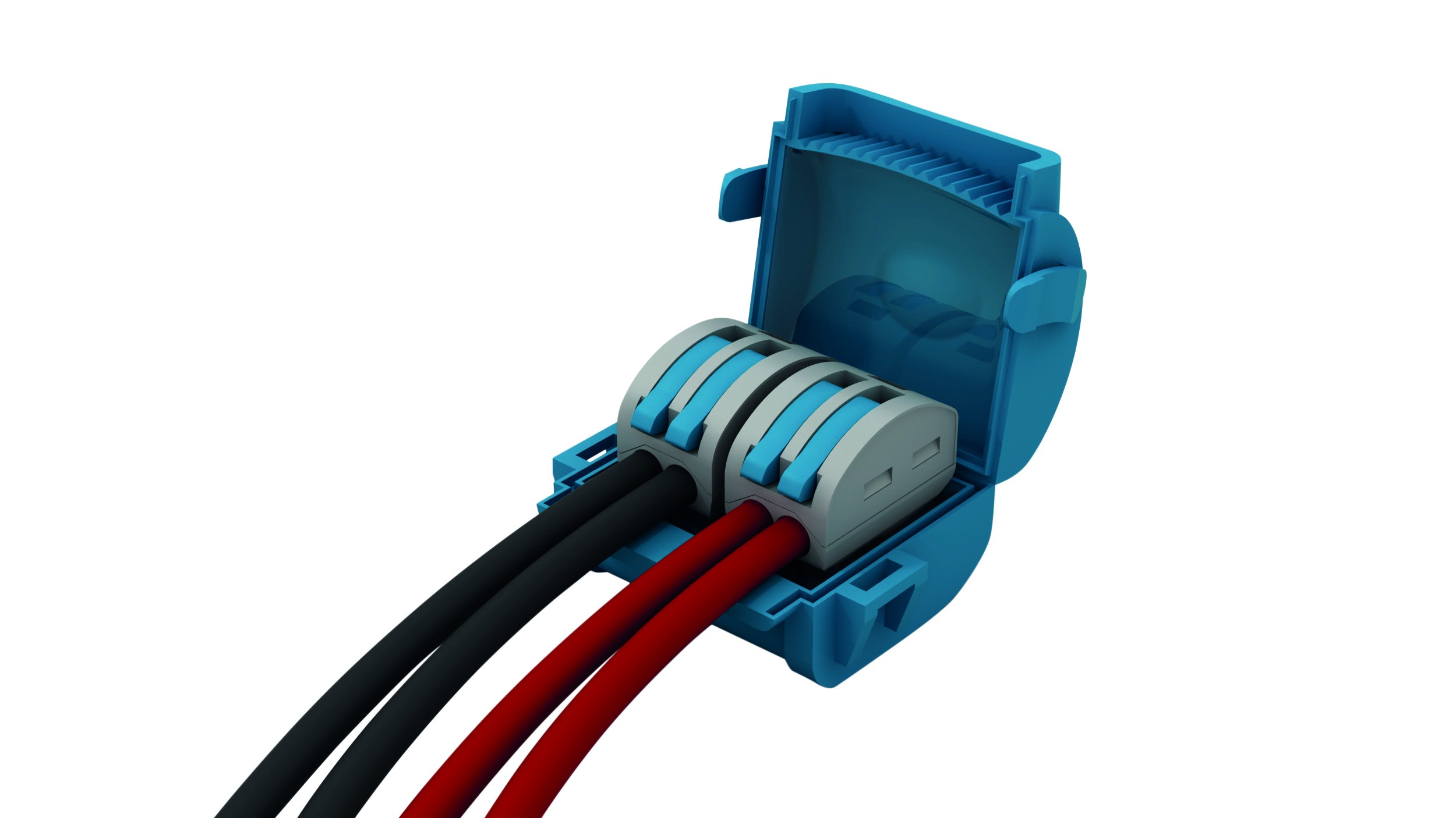 AGI Robur - 1 Mini boite de jonction 0,6kV, 32A IPX8, avec gel isolant et borne rapides, 2x2