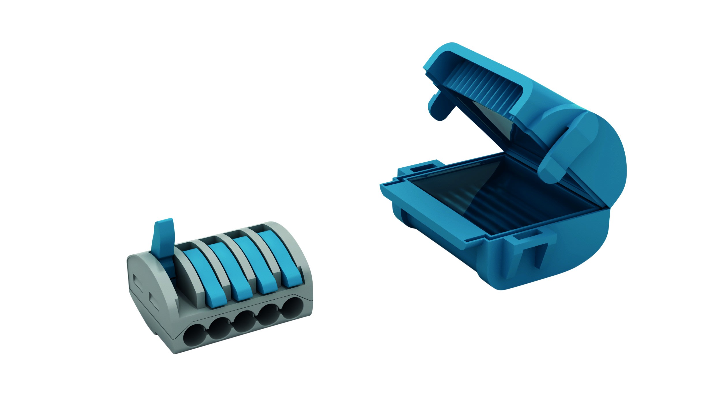 AGI Robur - 1 Mini boite de jonction 0,6kV, 32A IPX8, avec gel isolant et borne rapides, 1x5