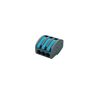 AGI Robur - Connecteur rapide à levier, 32 A, 3 bornes, 0,2 - 4 mm². 5 pièces