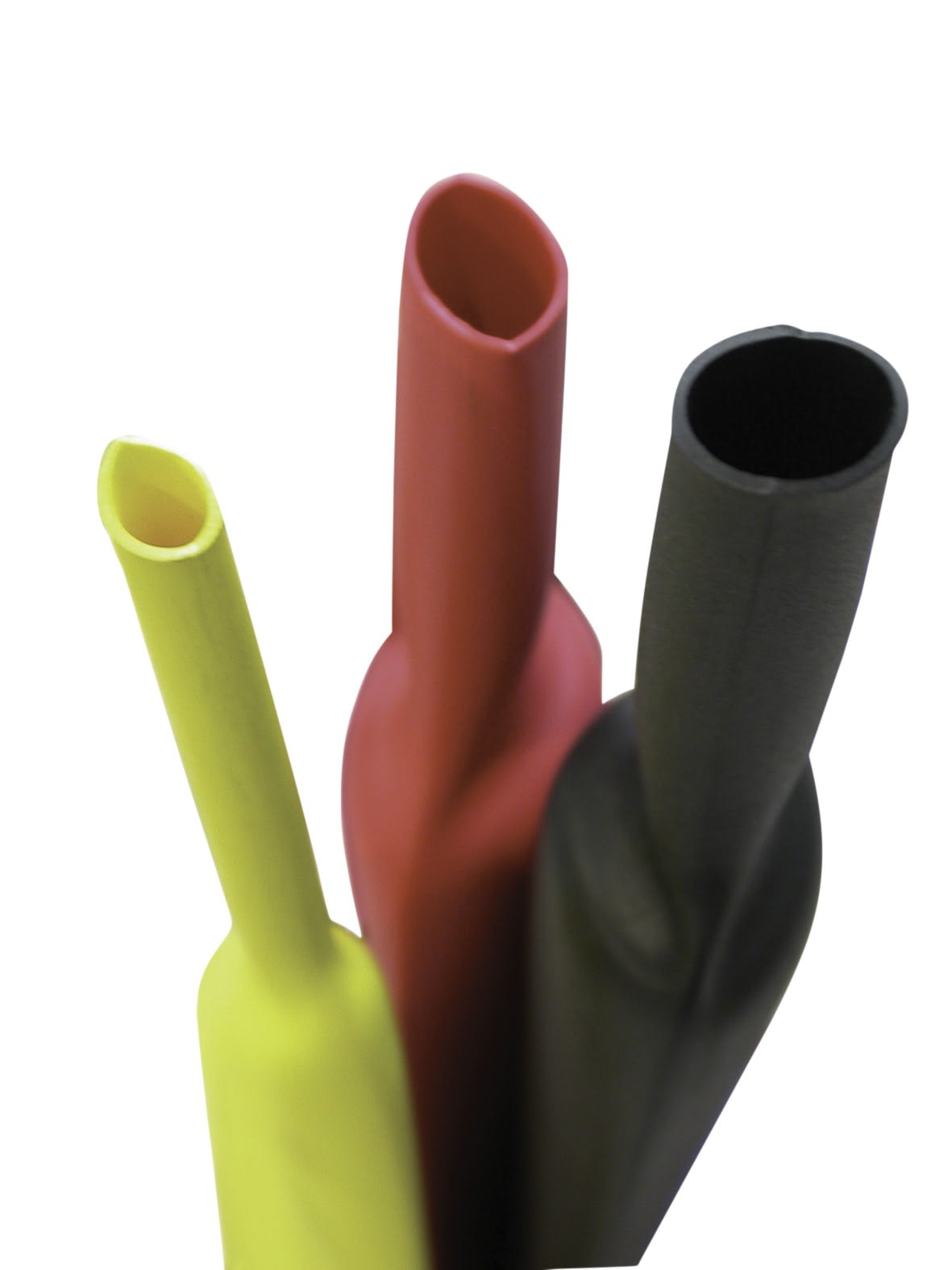 AGI Robur - Gaine thermorétractable, barre de 1 m, rétreint 2:1, diam. 3,2/1,6 mm, noir