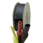 AGI Robur - Gaine thermorétractable, rétreint 2:1, bobine de 30m, diam 38/19mm, noir