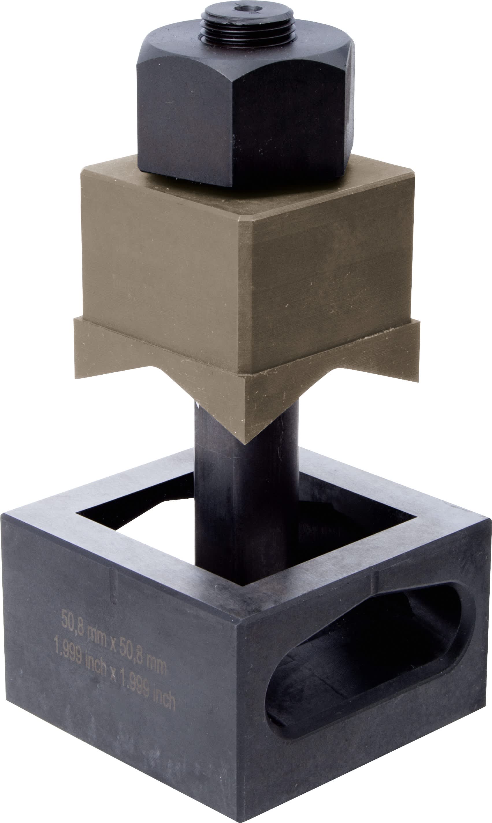 AGI Robur - Emporte-pièce carré, hydraulique. Pour inox, 105,0 mm