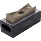 AGI Robur - Emporte-pièce rectangle, hydraulique. Pour inox, 57,2X88,9 mm