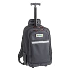 AGI Robur - Sac à dos à roulettes 15 pouces en toile résistante, 440x360x200 mm.