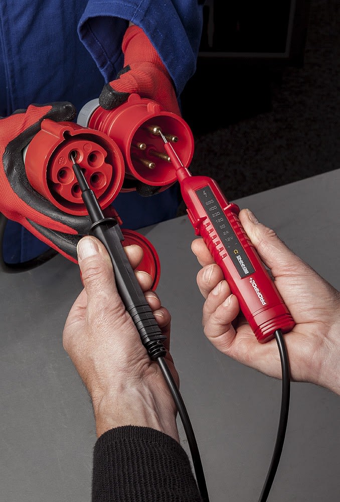 AGI Robur - Indicateur de tension 12-690V, test de continuité, IP54