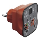 AGI Robur - Testeur de prise de courant, test erreur câblage, terre, décl. 30mA