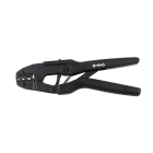 AGI Robur - Pince à sertir à cliquet pour embouts de câblage, capacité 10-16-25 mm²