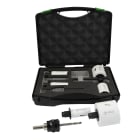 AGI Robur - Coffret 6 scies trépan Co, arbre et foret à fixation rapide. 22-25-32-40-51-67mm