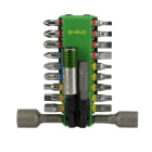 AGI Robur - Composition de 18 embouts 25mm assortis, 2 douilles et porte embout