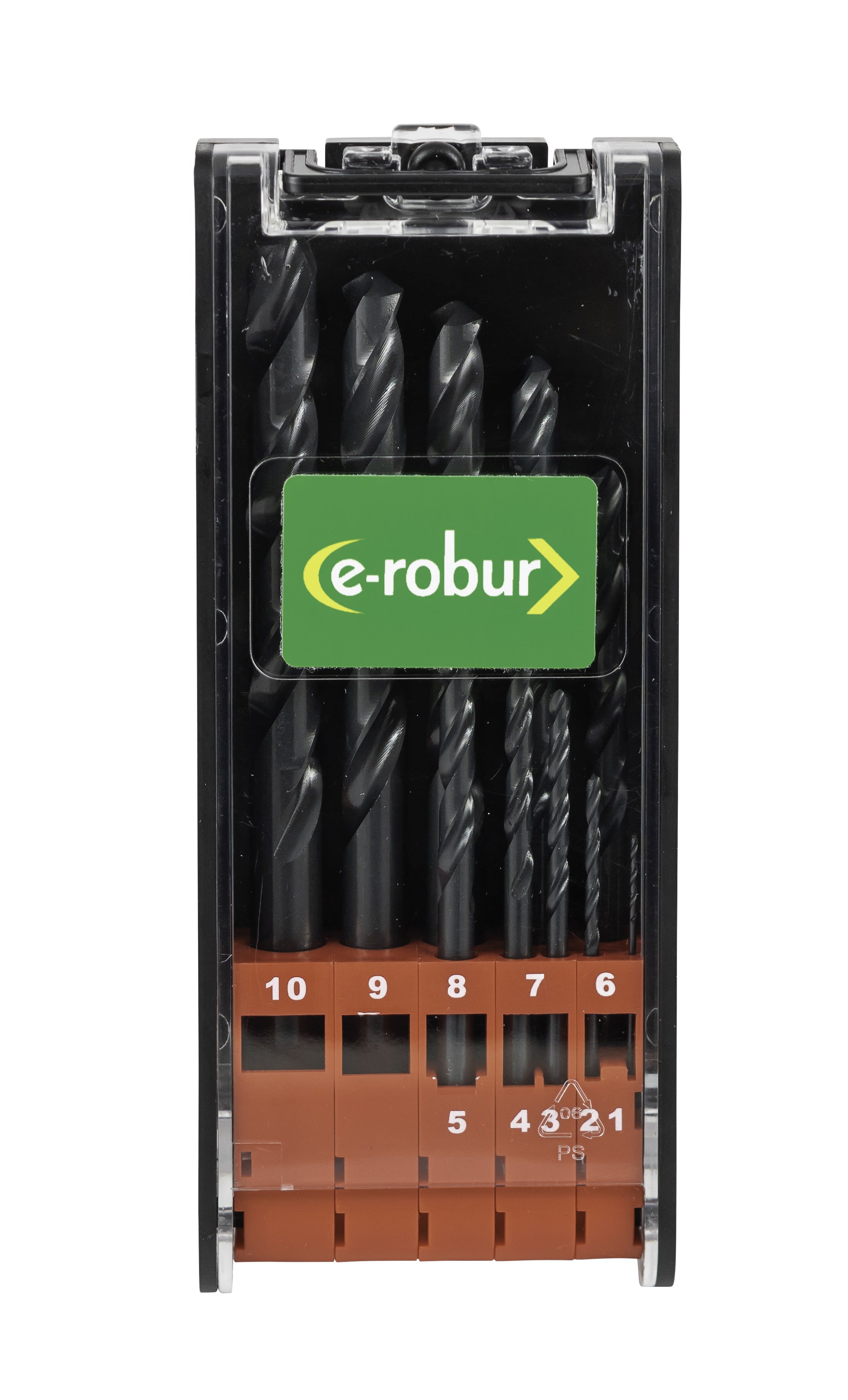 AGI Robur - Coffret de 10 forets HSS de 1 à 10mm par 1mm