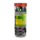 AGI Robur - Kit de 8 tendeurs et 2 sangles 25 mm x 2 m