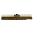 AGI Robur - Balai coco, douille métal pour manche cantonnier, largeur 600 mm