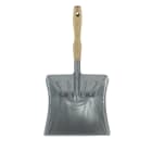 AGI Robur - Pelle à poussière et gravas, acier galvanisé, manche bois, largeur 220 mm