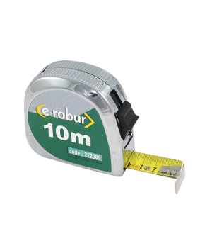 AGI Robur - Mètre ruban acier revêtu de nylon longueur 10 m autobloquant