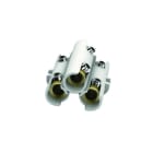 AGI Robur - Connecteur aluminium etame isole cylindrique, 3 poles, 1,5 - 10 mm2