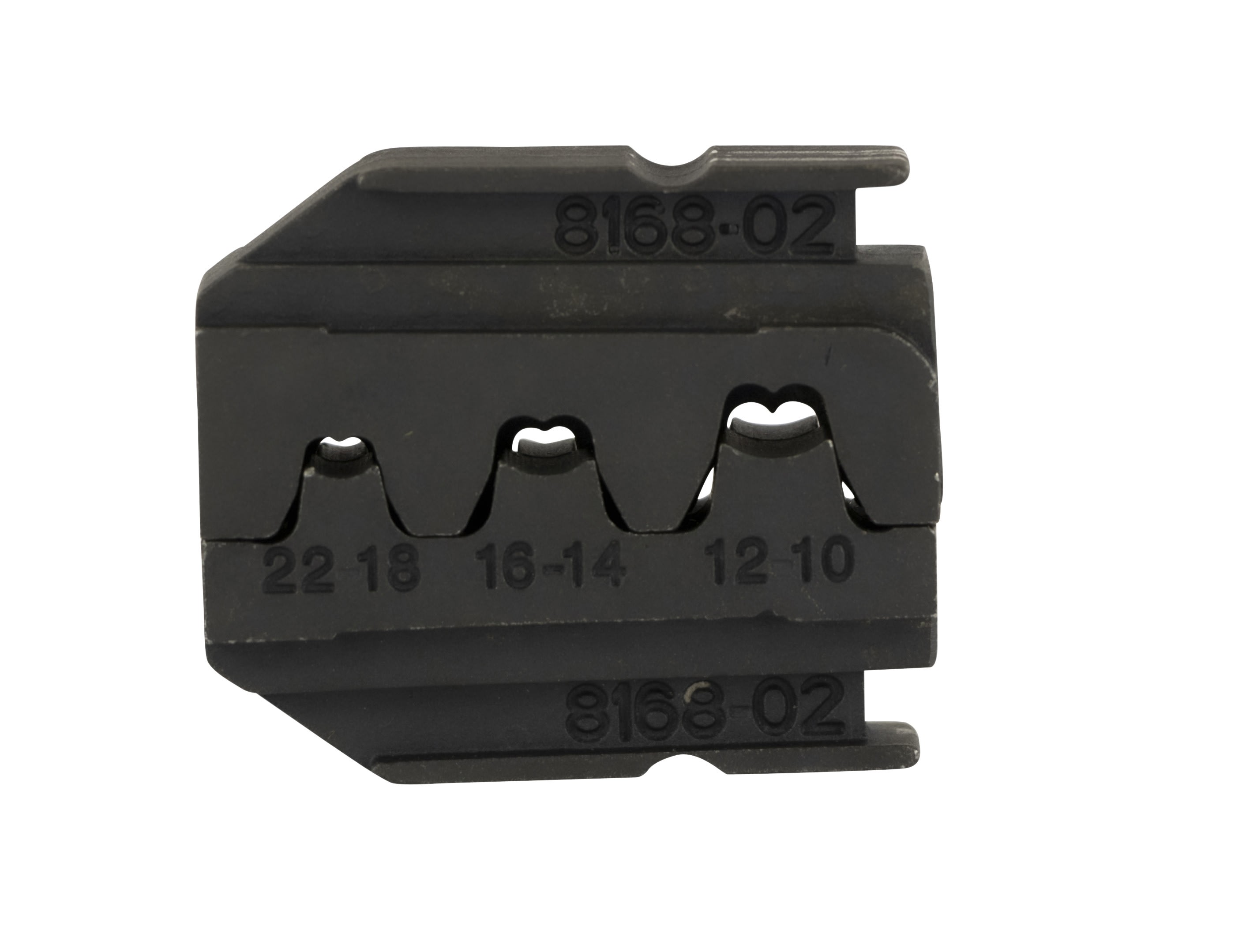 AGI Robur - Paire de matrices de sertissage pour pince PMI0516, cosses plates de 0,5-6,0mm²