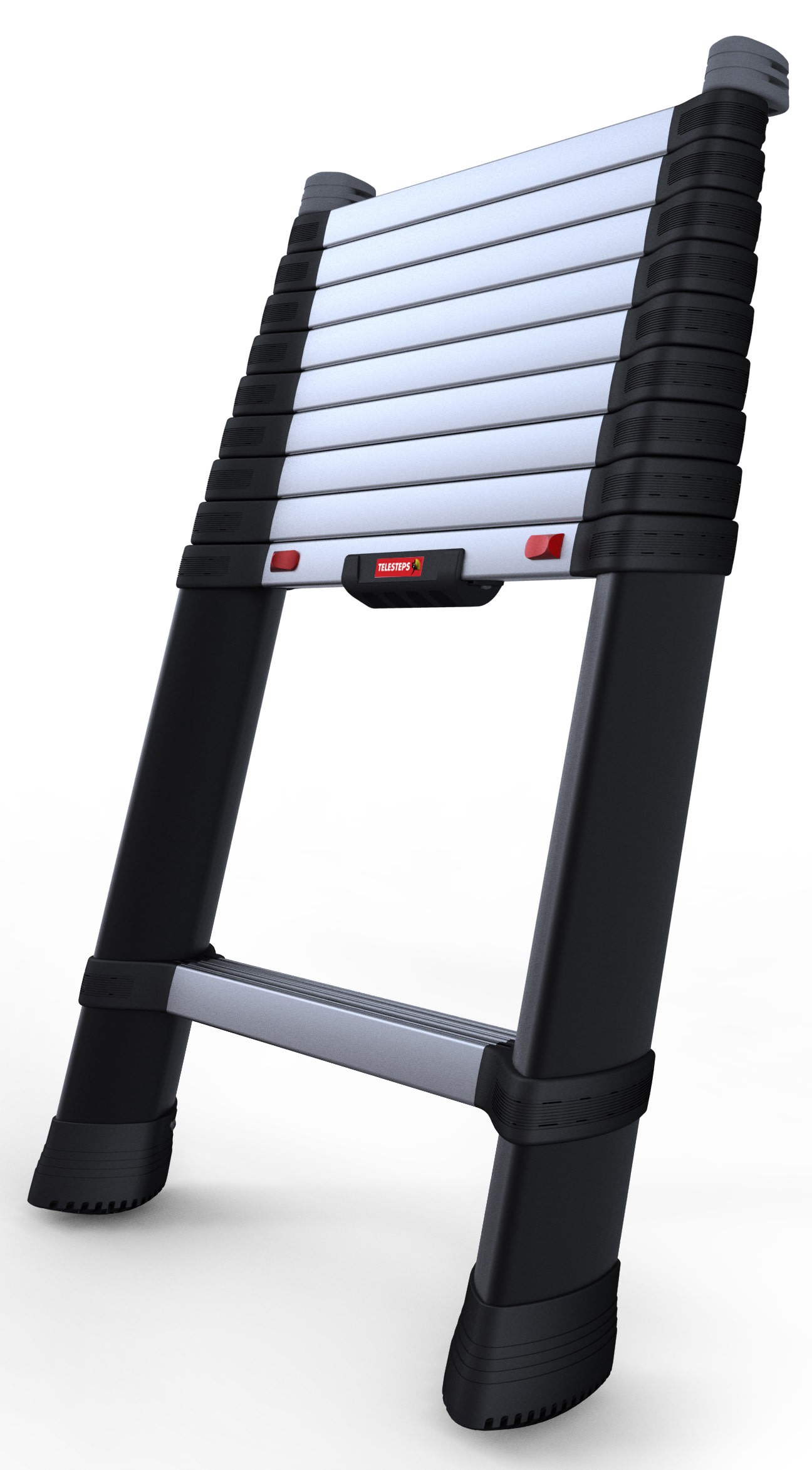 AGI Robur - Echelle télescopique profil triangulaire. Fermée 0,79m, ouverte maxi 3,80m