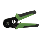 AGI Robur - Pince à sertir à cliquet automatique pour embouts de câblage, capacité 0,2 à 10