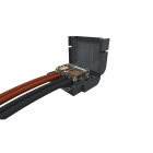 AGI Robur - 1 Mini boite de jonction 0,6kV, 32A IPX8, avec gel isolant et borne rapides, 2x2