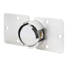 AGI Robur - Cadenas à anse cachée et moraillon pour de camion, camionnette, portails, etc.