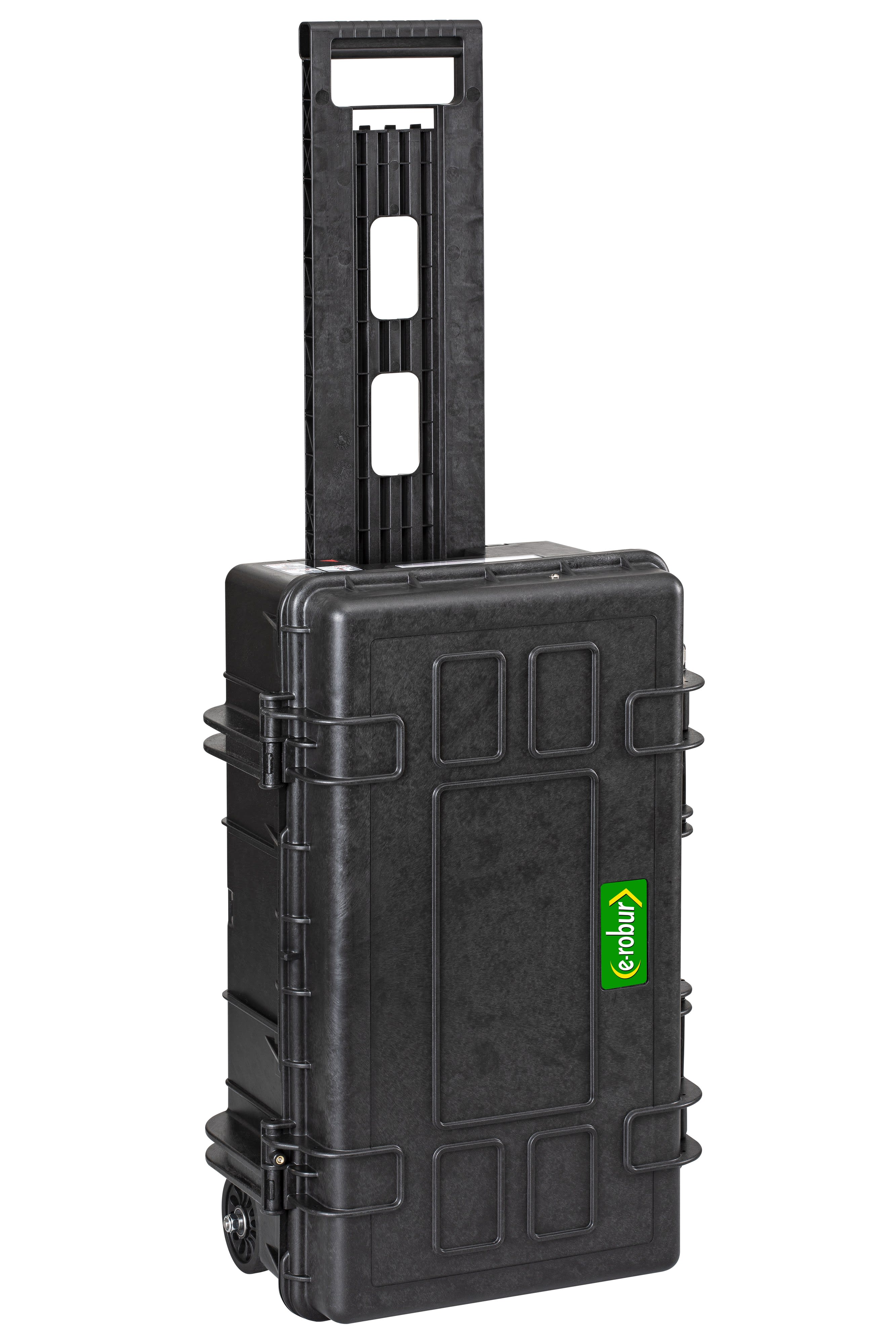 AGI Robur - Valise étanche avec trolley et roulettes. 2 plateaux. Poignée bimatière