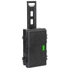 AGI Robur - Valise étanche avec trolley et roulettes. 2 plateaux. Poignée bimatière