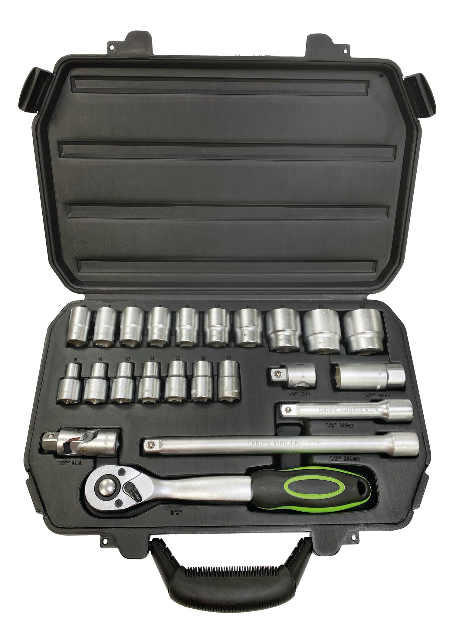 AGI Robur - Cliquet et douilles 23 pièces