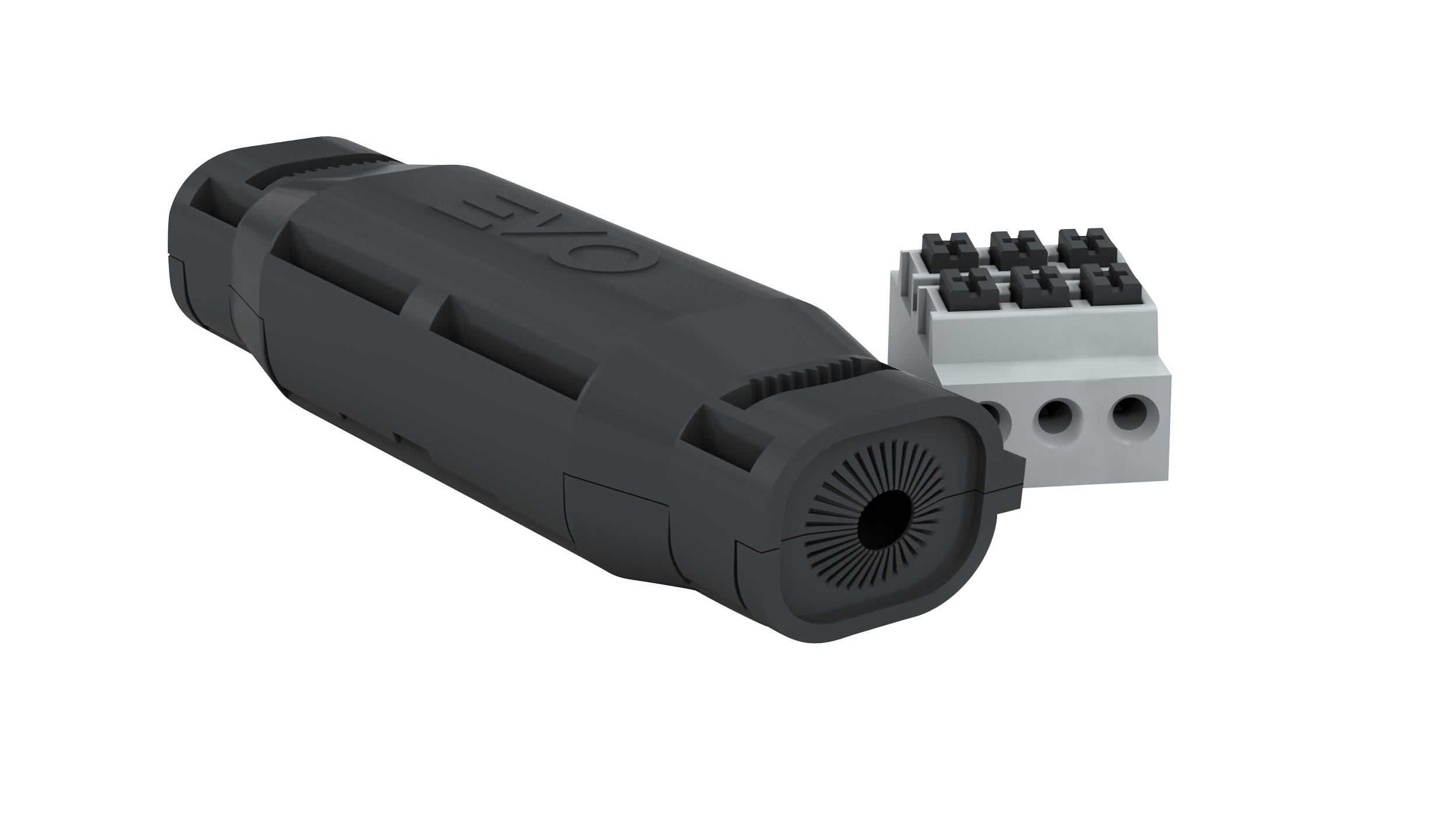 AGI Robur - Boite de jonction 0,6/1Kv, 24 A IP68 avec gel et connecteur 3P 1,5-2,5 mm²