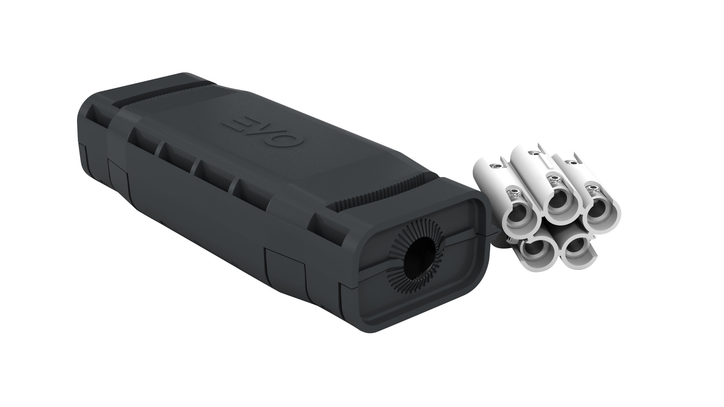 AGI Robur - Boite de jonction 0,6/1Kv, 57A IP68 avec gel et connecteur 5P 1,5-6 mm²
