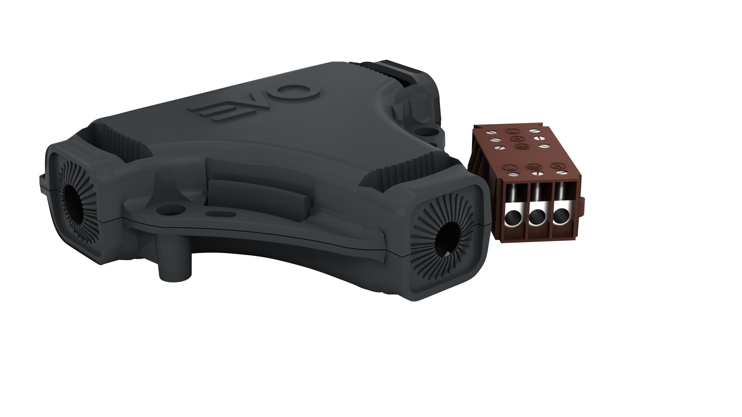 AGI Robur - Boite de jonction en T 0,6/1kV, 24A IP68, connecteur 3P 1,5-4mm²