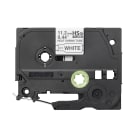 AGI Robur - Ruban gaine thermorétractable 21mm pour PTE550. Impression noir sur jaune.