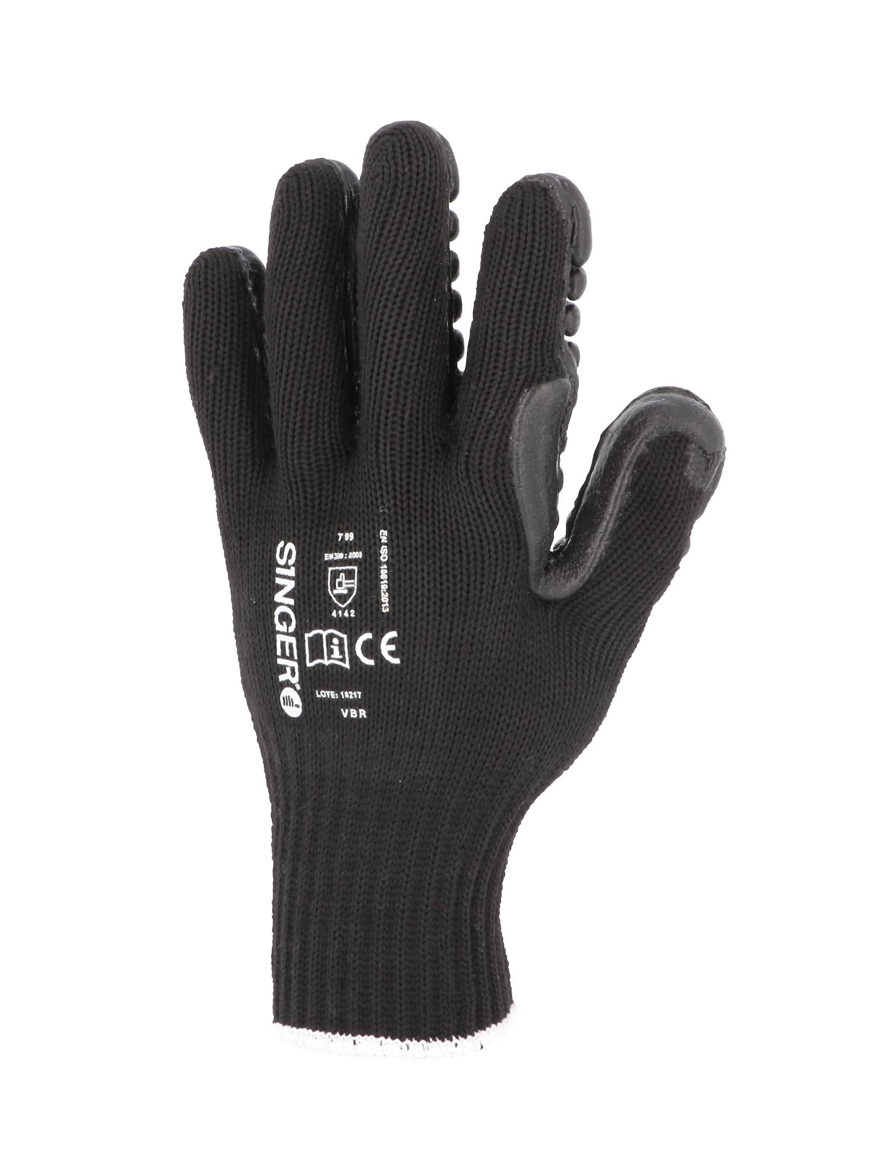AGI Robur - Gants anti vibration taille 10 EN388