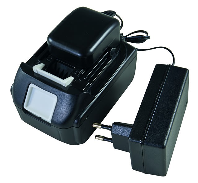 AGI Robur - Chargeur compact Li-Ion 18V 100-240v AC