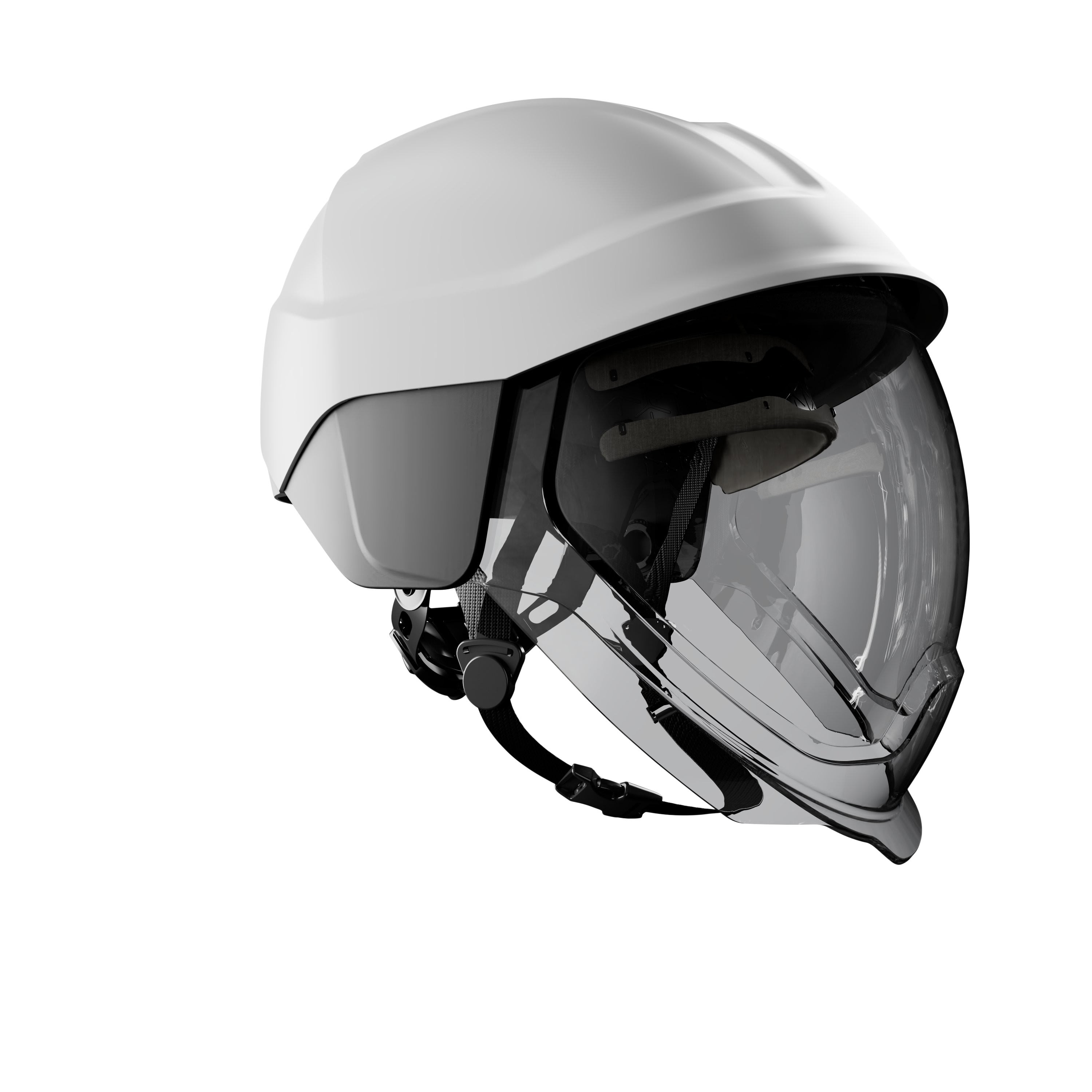 AGI Robur - Casque d'électricien à écran intégré, anti arc, isolé 1000V