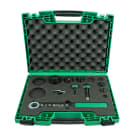 AGI Robur - Coffret 9 poinçons et matrices e-vo3, PE 9 à 48, avec axes Polydiam et clé