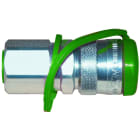 AGI Robur - Raccord rapide hydraulique F 1/4, taraudage 1/4 NPTF