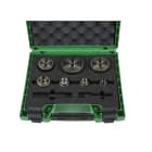 AGI Robur - Coffret 5 poinçons et matrices e-vo3x PE 9 à 48 avec axes