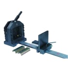 AGI Robur - Coupe-rail DIN manuel, 5 empreintes, perçage longitudinal et transversal