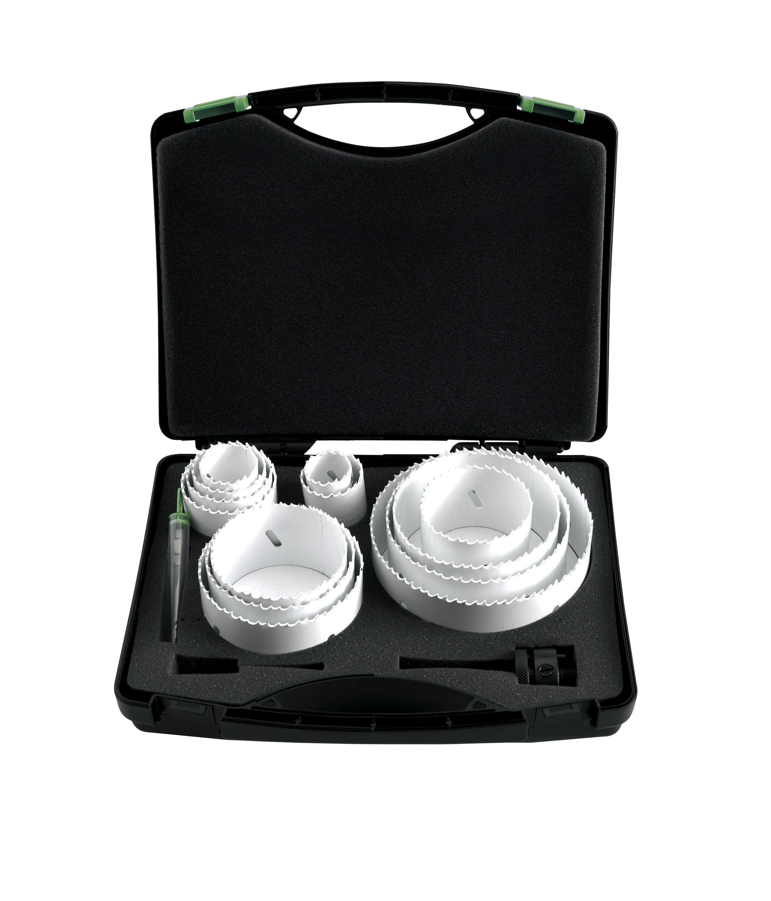 AGI Robur - Coffret 13 scies trépans cobalt 16-19-20-21-22-25-29-32-38-48-51-54-60, arbres