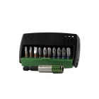 AGI Robur - Composition de 10 embouts de vissage 25 mm assortis PZ, PH et plats