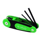 AGI Robur - Clé 6 pans male, métrique sur monture 2,5 - 3 - 4 - 5 - 6 - 8 mm