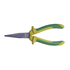 AGI Robur - Pince à becs plats, isolée, long 160 mm.