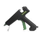 AGI Robur - Pistolet à colle électrique 80W, livré en coffret avec 12 bâtons de colle