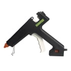 AGI Robur - Pistolet à colle électrique 100 W, livré en coffret avec 2 buses assorties.