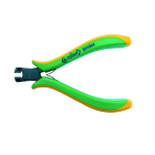 AGI Robur - Pince coupante en bout long 115 mm, entrepassée, manches bimatière.