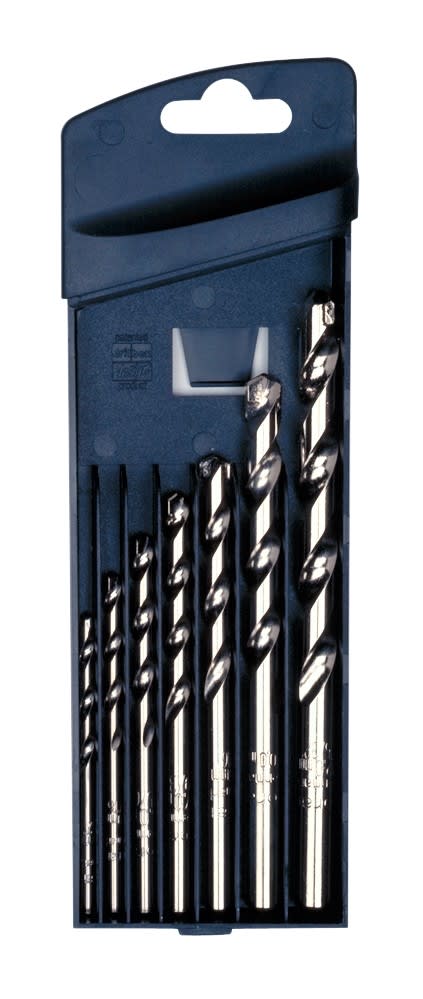 AGI Robur - Composition 7 forets carbure, 4-5-6-7-8-10-12 mm.