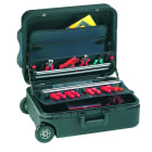 AGI Robur - Valise roulante en polyéthylène 453 x 345 x 185mm
