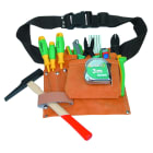 AGI Robur - Poche porte-outils cuir avec ceinture