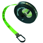 AGI Robur - Décamètre fibre de verre largeur 16mm, boîtier ABS, manivelle métal